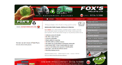 Desktop Screenshot of foxspallets.com